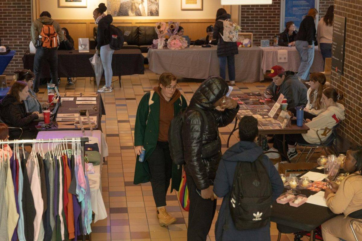 The student business market taking place in Kirkhof